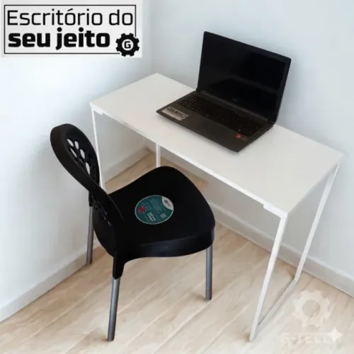Birô NOVA Mesa Multiuso Estilo Industrial para Notebook Computador de Estudo Escrivaninha