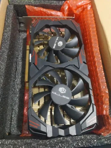 ? PLACA DE VÍDEO MLLSE RX 580 8GB - PARA REPARO OU PEÇAS