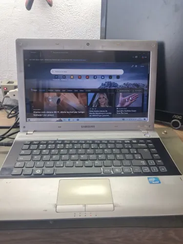 Notebook Samsung com SSD 120GB