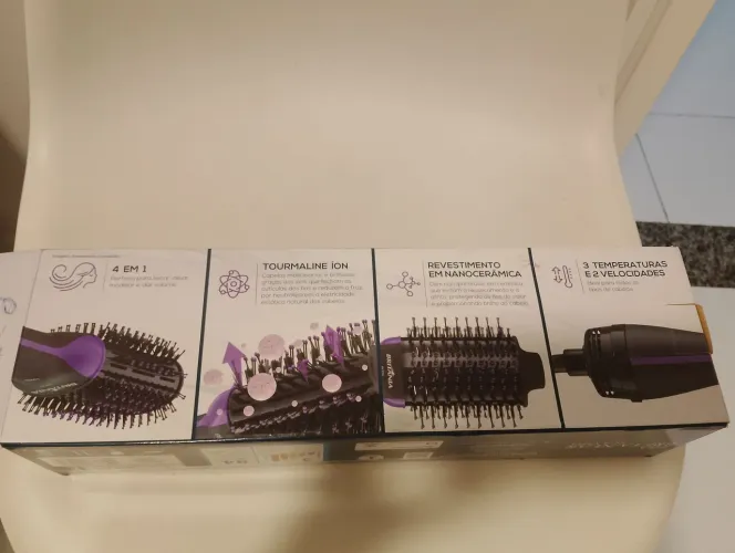 Escova elétrica para cabelo Britânia