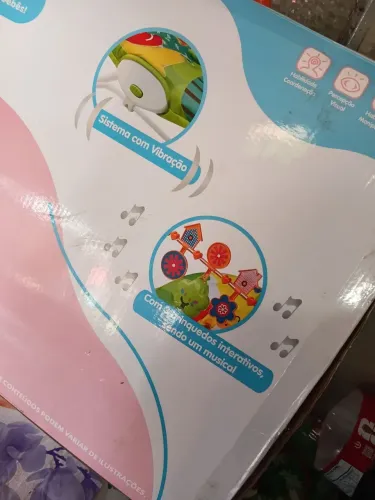 Cadeirinha de descanso infantil Galzerano