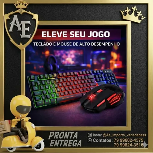 Kit teclado + Mouse Gamer