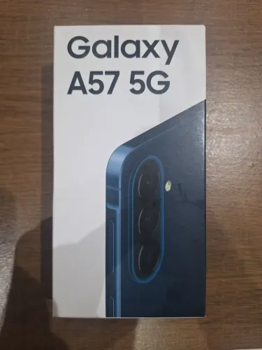 Samsung A57 5G 128/8GB azul escuro + LACRADO + NOTA FISCAL