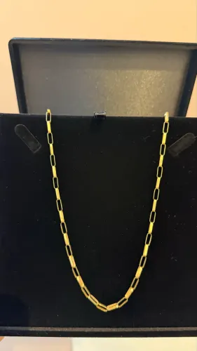 Corrente de ouro 18k cartier maciça