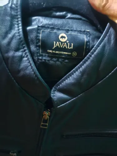 Jaqueta de couro