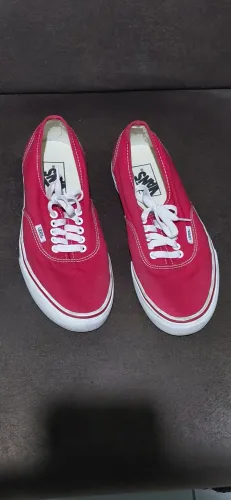 Vans vermelho