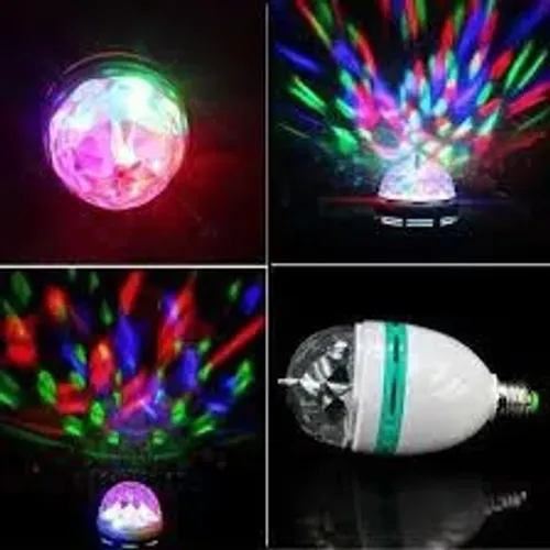Lampada LED Giratoria Rotativa Maluca Rgb dupla h'maston nd-02