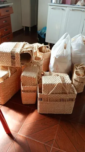 Bolsas palha