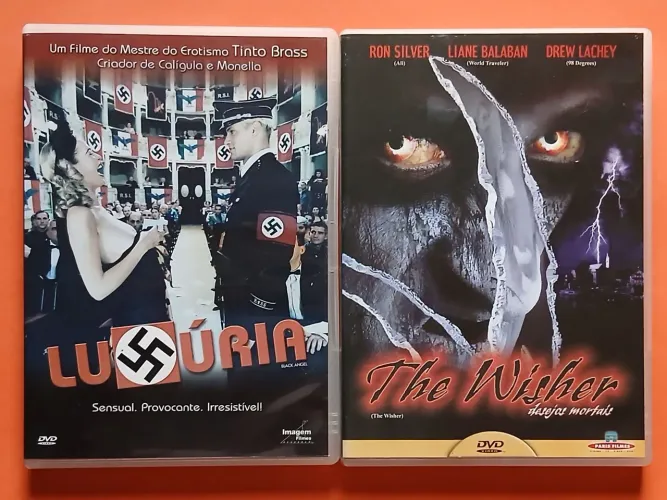 Dvd The Wisher + Luxúria