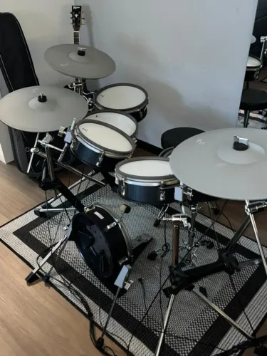 ? Bateria Eletrônica EFNOTE 3X COMPLETA Made in Japan ?