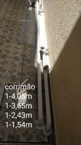 Corrimão para área externa