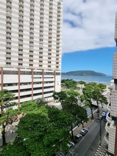 Apartamento para Vendacom Vista para o Mar - Gonzaga - Santos - São Paulo
