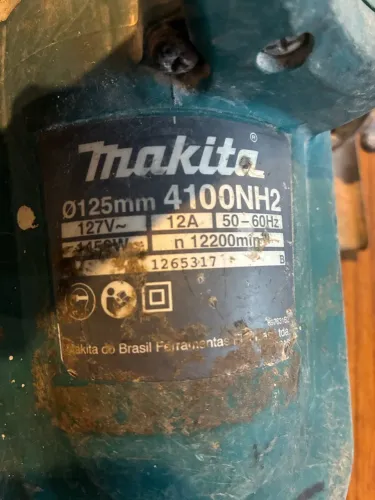 Serra Mármore Makita (modelo 4100NH2) funcionando 100%