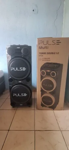 Caixa de som Bluetooth Pulse multi 2700w RMS com nota fiscal