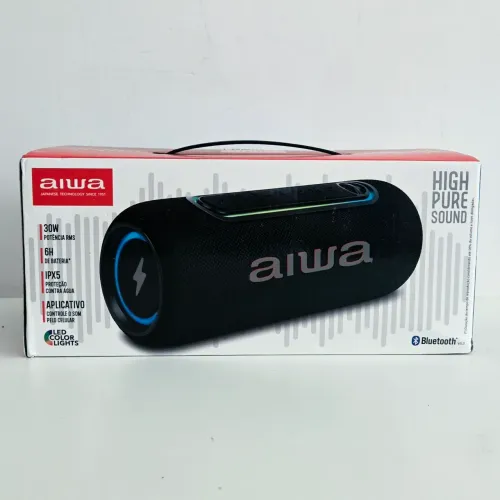 Caixa de Som Aiwa [Lacrada]