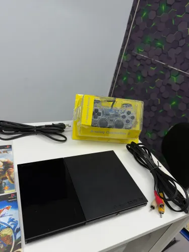 PLAYSTATION 2 SLIM COMPLETO RELÍQUIA PRONTA PARA JOGAR