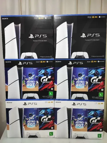 PS5 slim Digital Novo lacrados