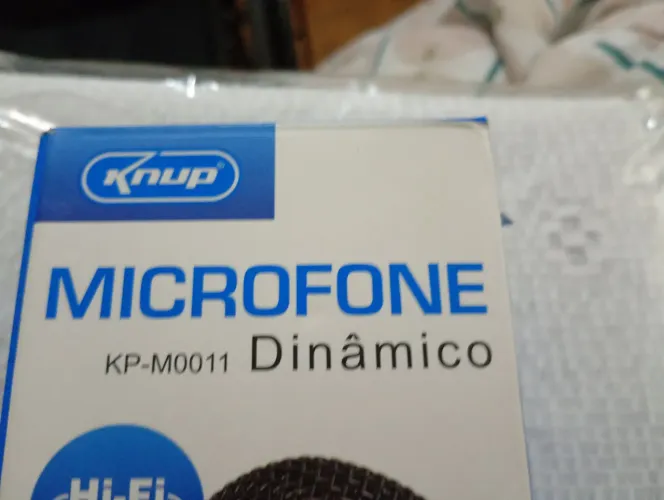 Microfone NOVO
