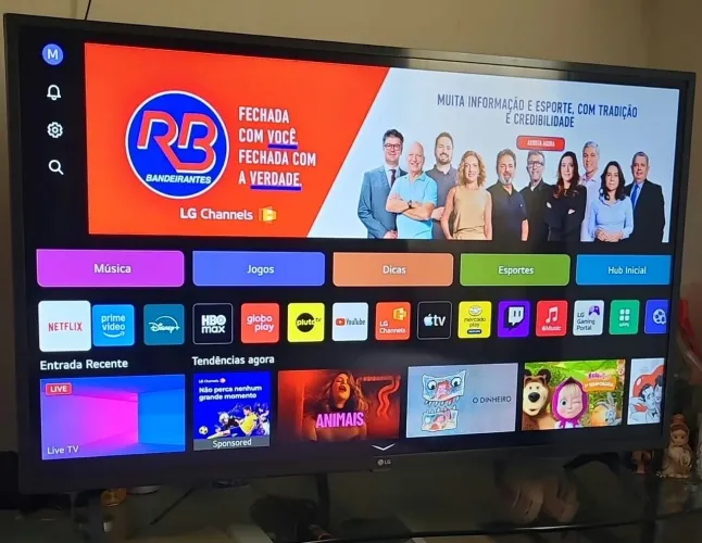 Tv Smart LG 43 polegadas- Em ótimo estado 