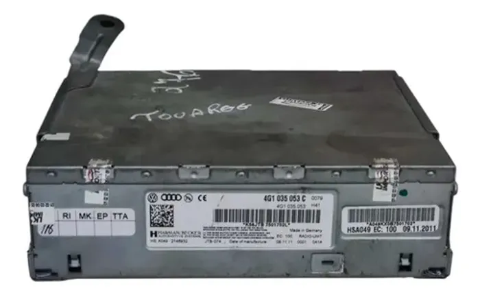 Módulo Som Original Audi A7 2012 4g1035053c Branco