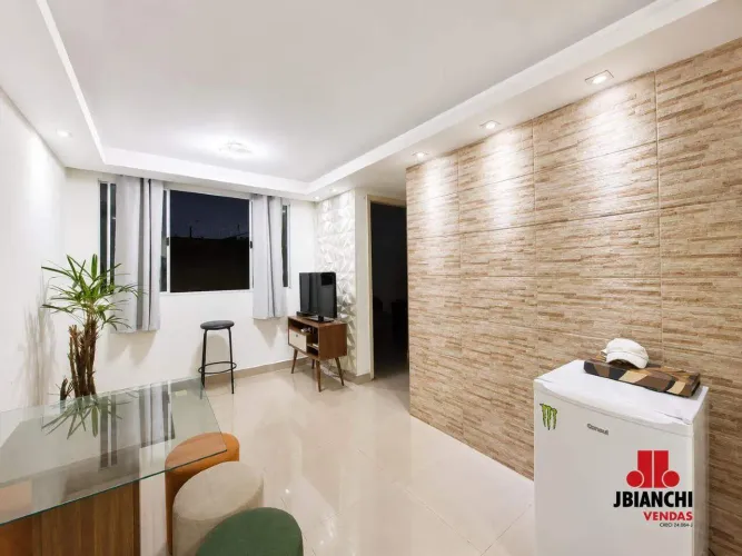 Apartamento, 2 quartos, 1 vaga de garagem, Residencial Conquista, Jardim Nathalie, Mogi da