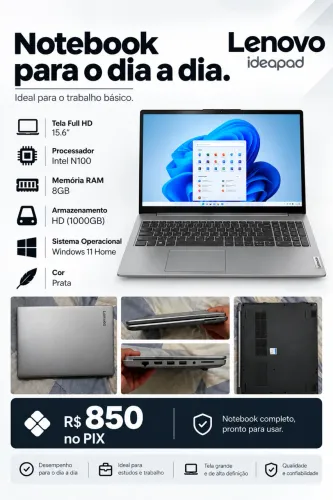 Vendo notebook semi novo