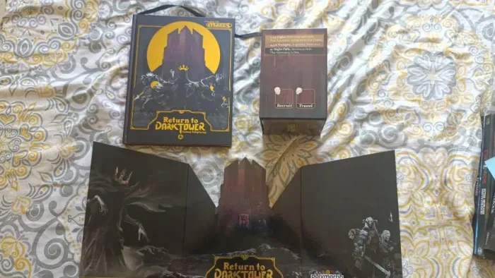 Return to the dark tower rpg + escudo + extras