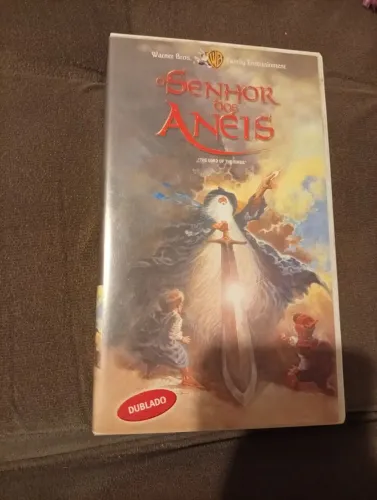 Fita VHS O Senhor Dos Anéis Desenho Animado