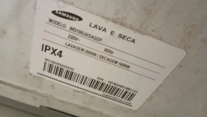 Vende-se máquina de lavar e secar