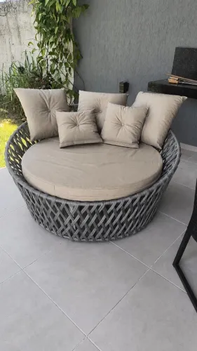 Chaise na corda náutica, DISPONÍVEL EM CORES