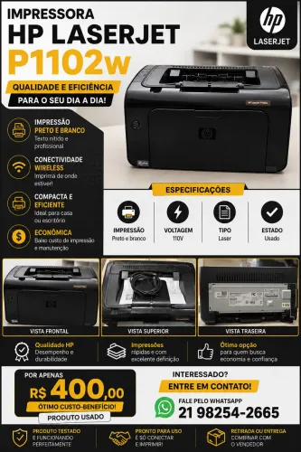 Impressora LaserJat HP