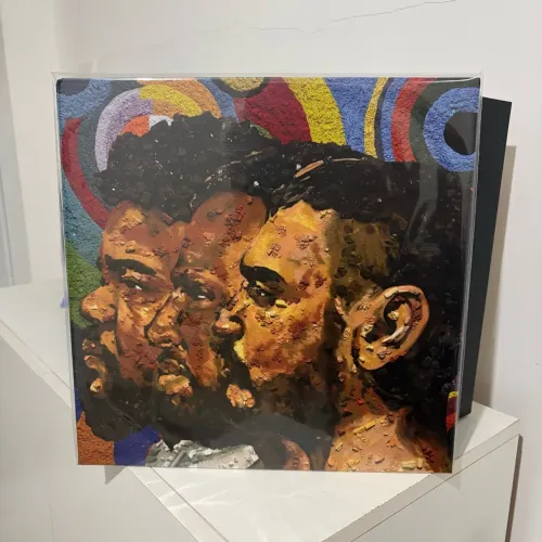 LP Criolo, Amaro e Dino (Vinil Azul)