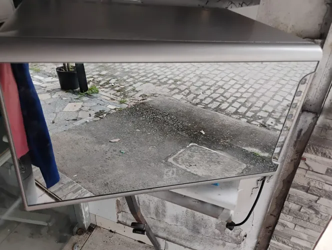 Microondas Electrolux 31 litros espelhado novíssimo funcionando perfeitamente