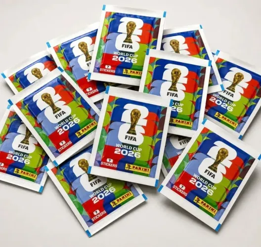 100 pacotes de figurinhas copa 2026