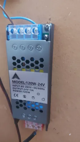 Fonte 24v 5a para seu projeto