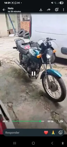 Moto barato pra ir logo