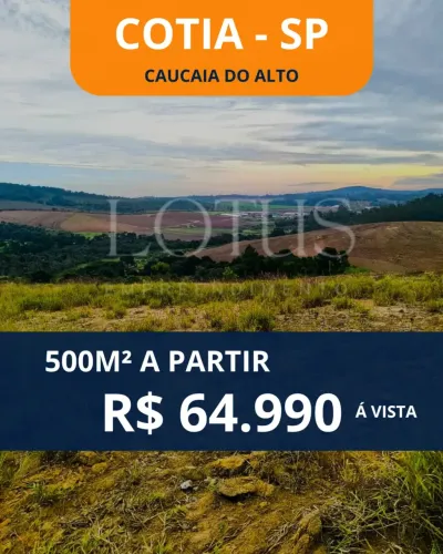 LOTE NA NATUREZA - CAUCAIA DO ALTO / COTIA