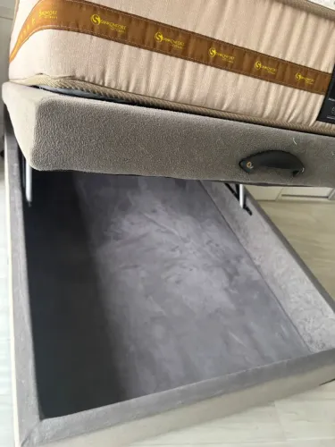 Cama Box Baú com Colchão