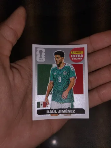 Figurinha legend RAÚL JIMÉNEZ PRATA