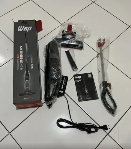 Aspirador Wap High Speed Black 2 em 1 - 1300W