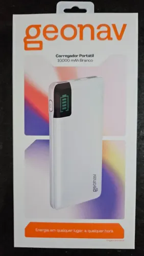 Carregador Portátil Geonav Power Bank 10.000mah