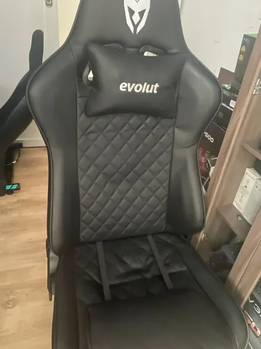 Cockpit Gamer Evolut com Suporte Volante Em Aço Completo