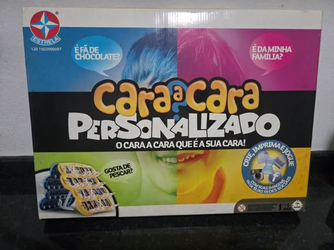 Jogo cara a cara personalizado estrela