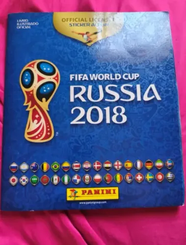 Album copa do Mundo 2018 brochura completo