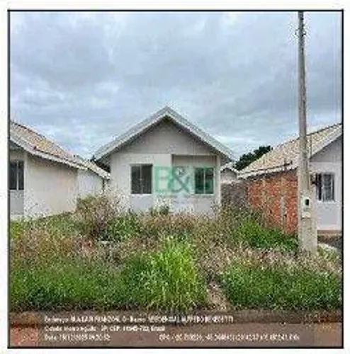 Casa com 2 dormitórios à venda, 45 m² por R$ 105.481,84 - Residencial Alfredo Benedetti -