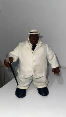 Boneco de colecionador rapper notorious big