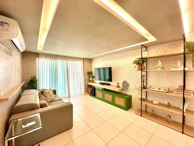 CR| Golf Ville Resort | Térreo Nascente | 3 Suítes | 115m² | Mobiliado
