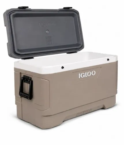 Caixa Térmica Igloo MaxCold 94L Areia (Nova / Lacrada)