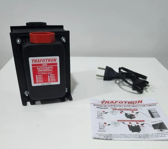 Transformador 5000VA Bivolt 127V/220V - Geladeira | Freezer | Ar Condicionado | Novo