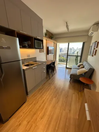 Apartamento para Alugar Moema 1 dormitório 1 sala 1 banheiro Academia